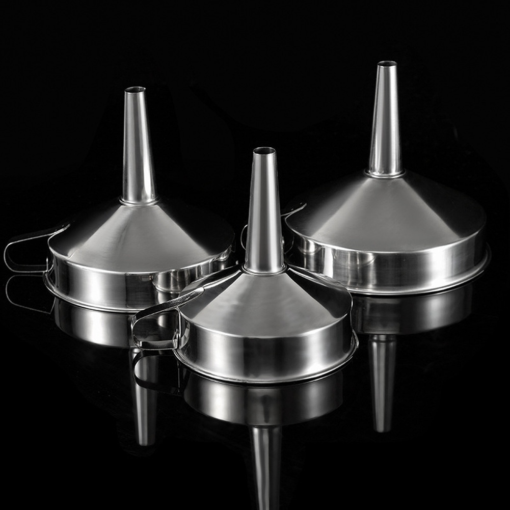 Kitchen Gadgets Ninja - Embudo de acero inoxidable para aceite