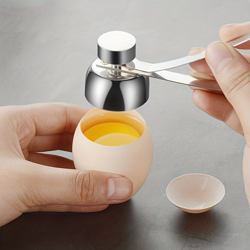 Egg Separator Tool - Abrehuevos de Acero Inoxidable, Herramienta para
