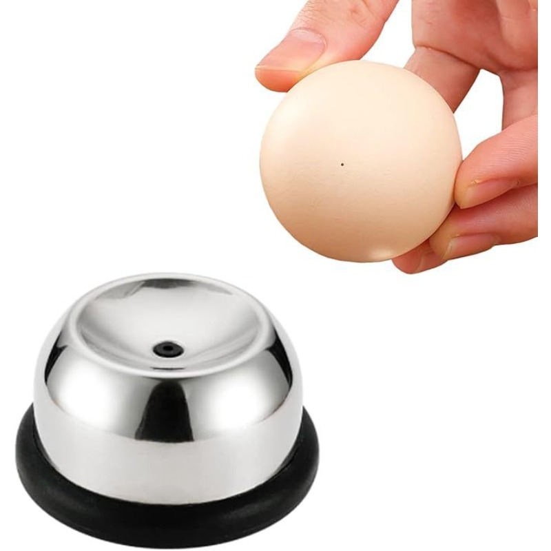 Egg Separator Tool - Perforador de Huevos de Acero Inoxidable,