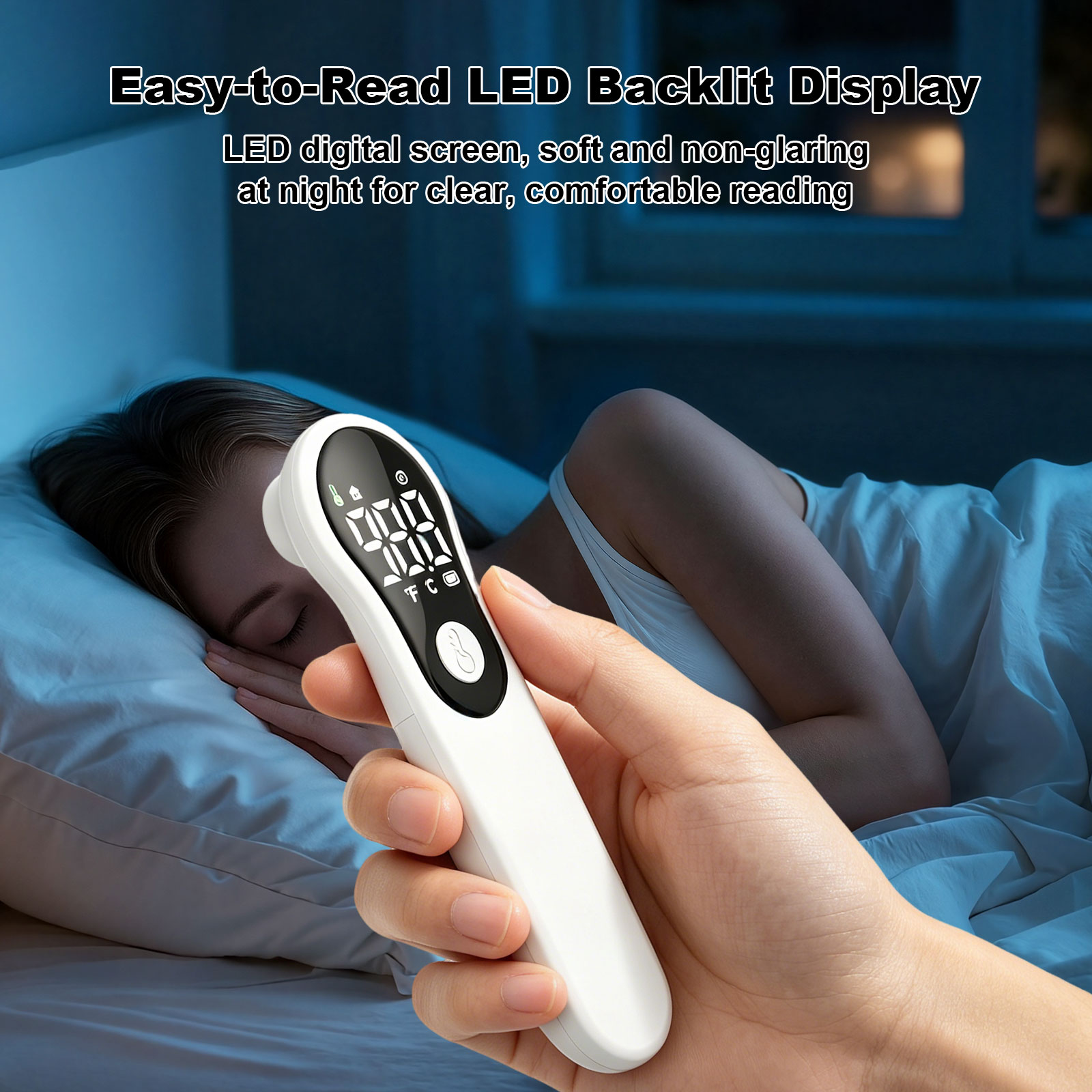 Termómetro de frente para adul - Instant Read Thermometer reseña y precio