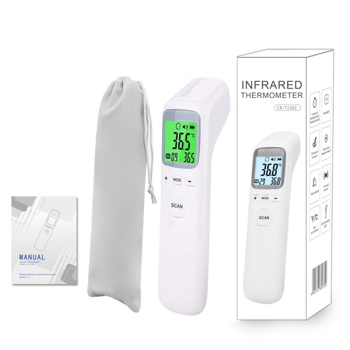 Termómetro para adultos y niño - Instant Read Thermometer reseña y precio