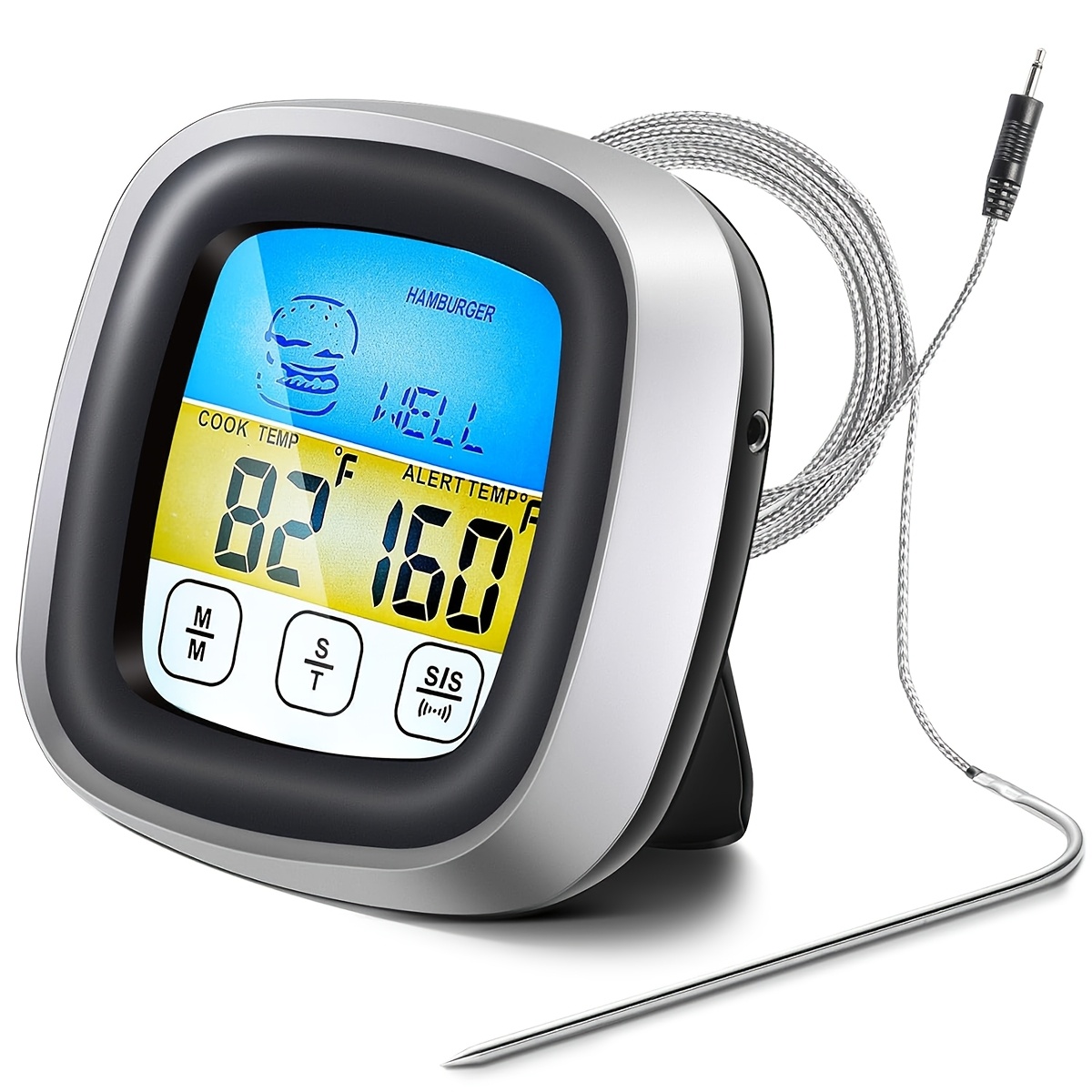 Termómetro Digital para Carne, - Instant Read Thermometer reseña y precio