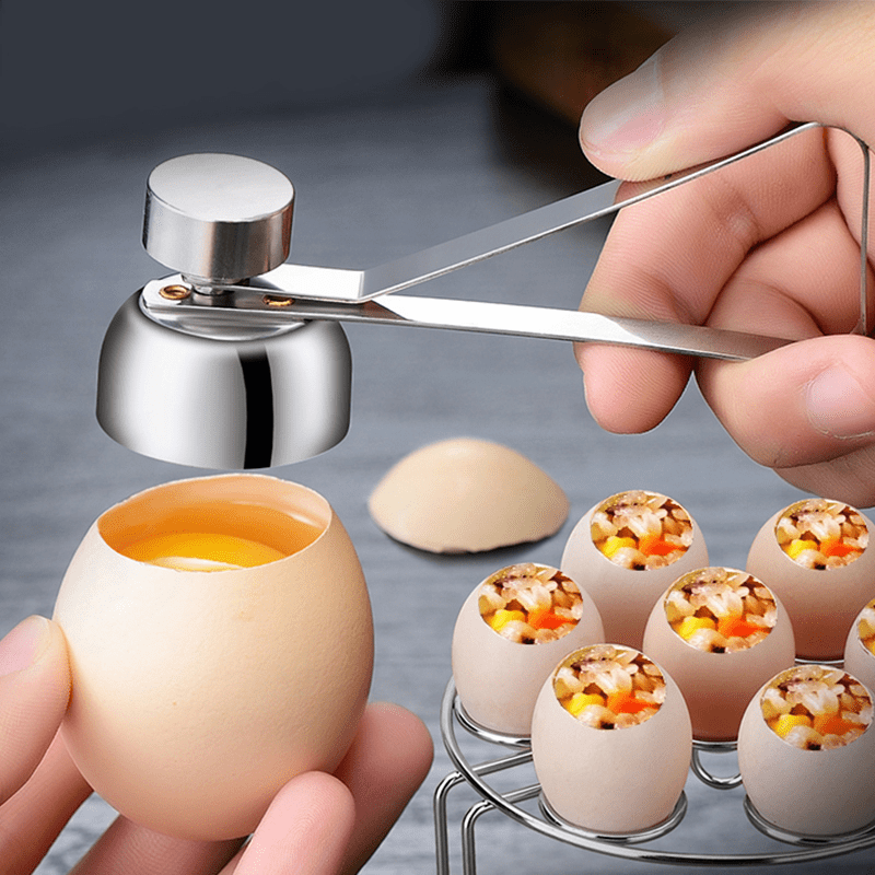 Abrehuevos de Acero Inoxidable - Egg Separator Tool reseña y precio