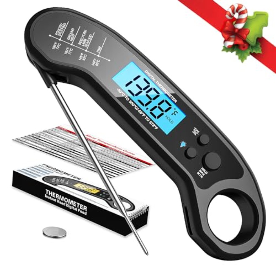 Termómetro Digital para Carne  - Instant Read Thermometer reseña y precio