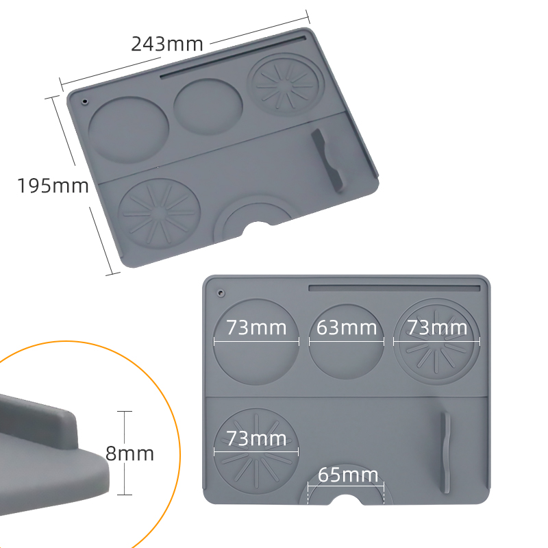 Estera de manipulación de café - Kitchen Gadgets Ninja reseña y precio
