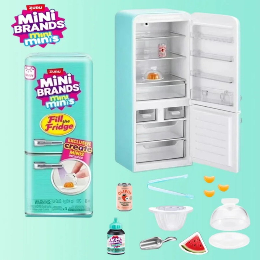 ZURU 5 Surprise Mini Fridge Ba - Kitchen Gadgets Aliexpress reseña y precio