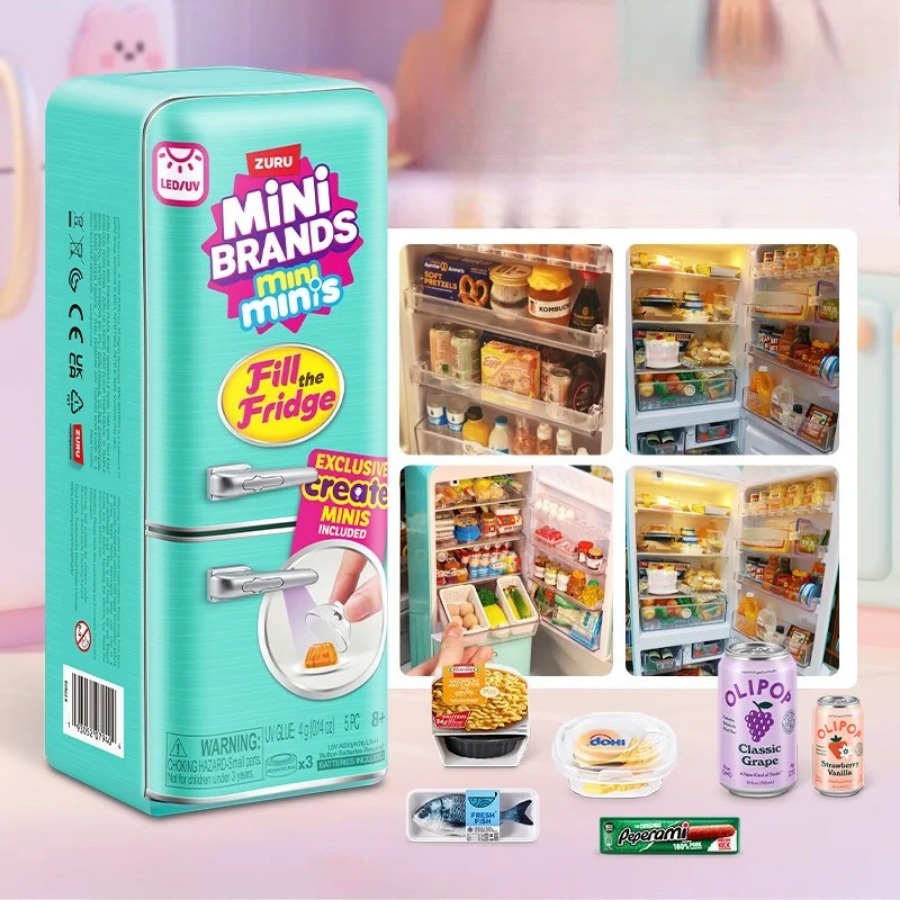 ZURU 5 Surprise Mini Fridge Ba - Kitchen Gadgets Aliexpress reseña y precio